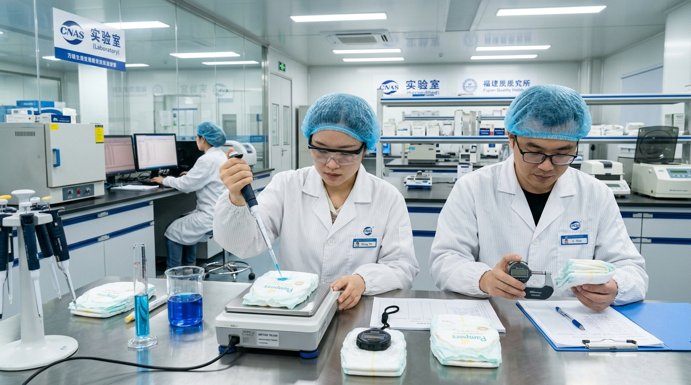 56 QC Testing Steps & CNAS Laboratory