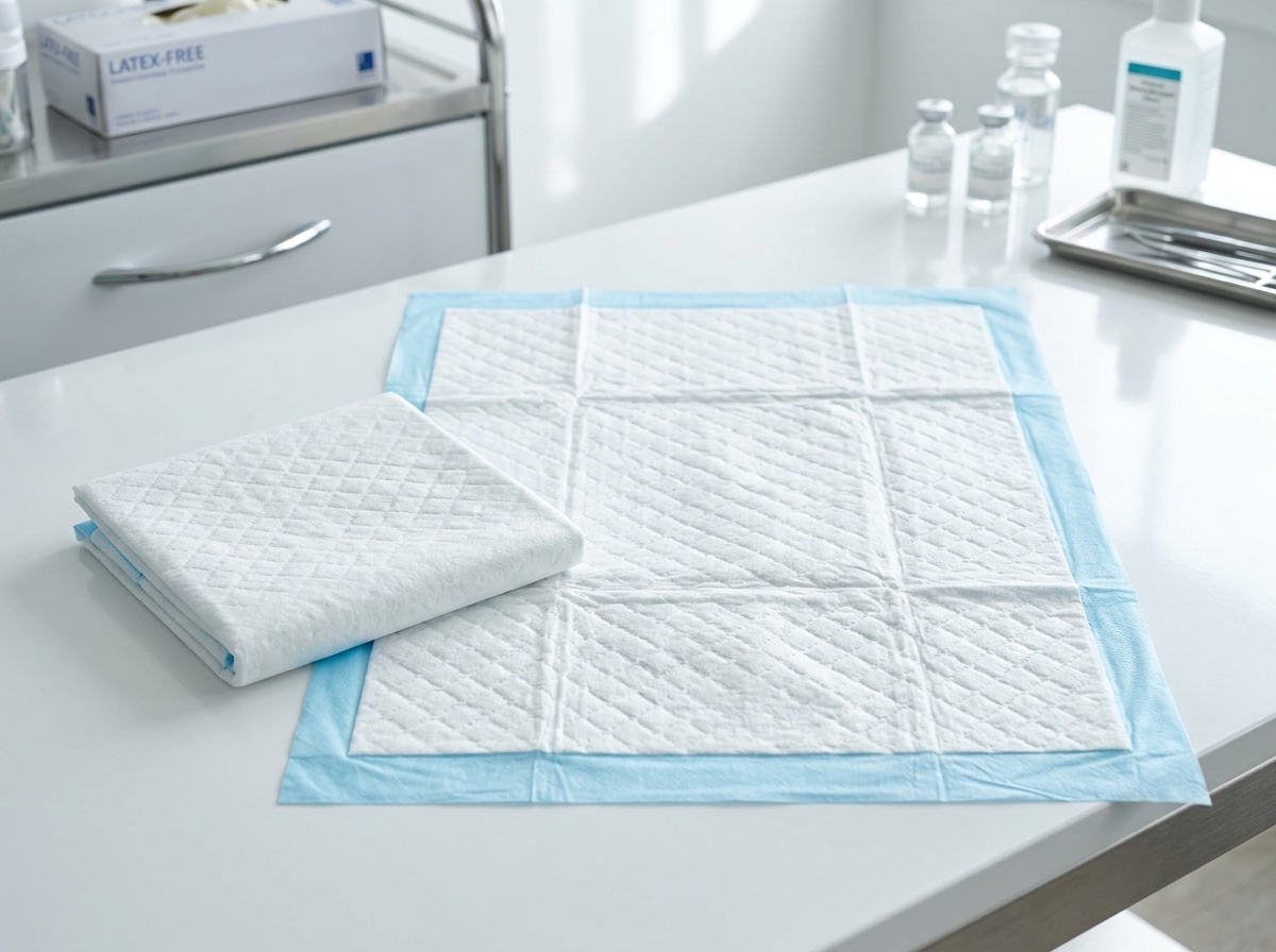 Medical grade disposable nursing underpad ISO 13485 compliance