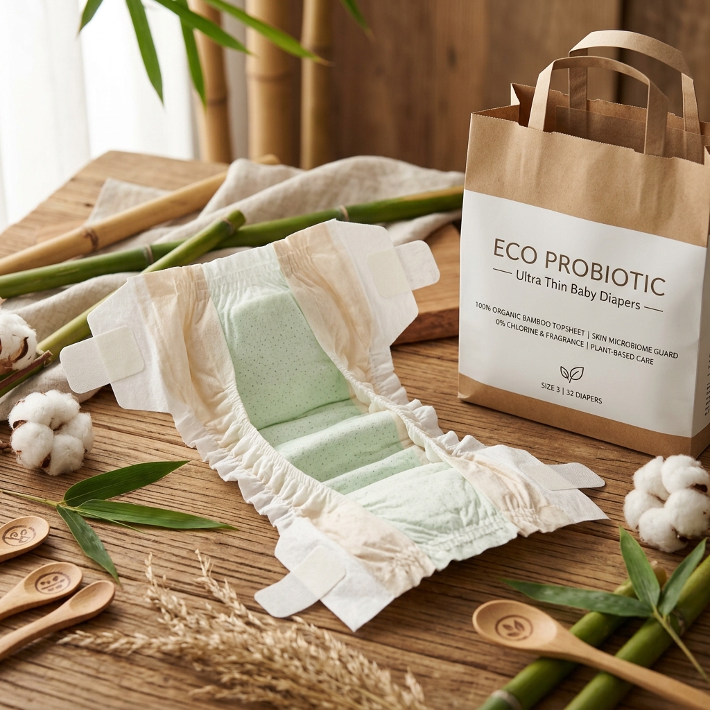 Chenrui Ultra-Thin Baby Diaper Probiotic Core